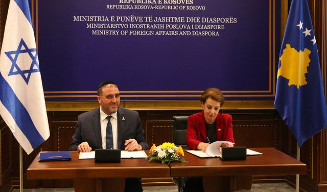 Kosova ile İsrail arasında vize muafiyeti anlaşması imzalandı