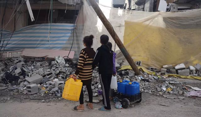 BM: Gazze’de 8 ayda su ve temizlik tesisleri ile altyapının yüzde 67'si yıkıldı