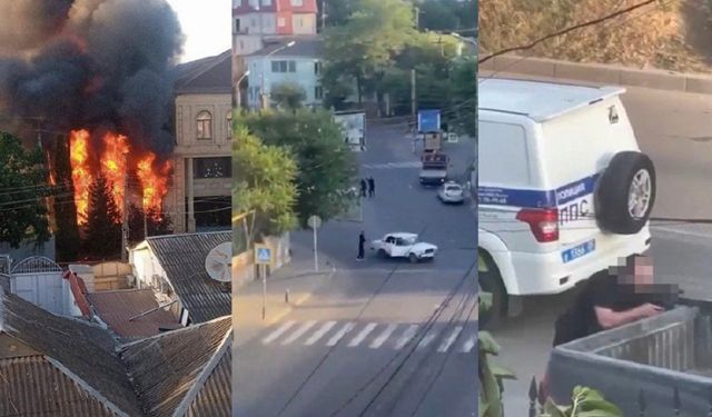 Rusya’nın Dağıstan bölgesindeki silahlı saldırılarda 6 polis ve bir papaz öldü