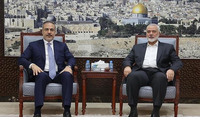 Dışişleri Bakanı Fidan, Hamas Siyasi Büro Başkanı Heniyye'yle telefonda görüştü