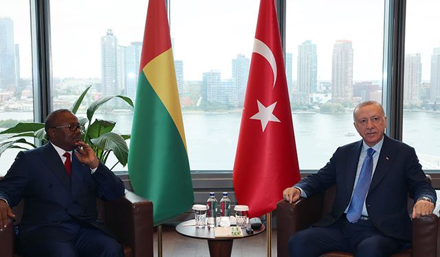 Cumhurbaşkanı Erdoğan'ın Gine Bissau Cumhurbaşkanı Embalo'yla görüşmesine ilişkin açıklama