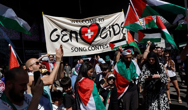 Eurovision açılış törenine İsrail karşıtlığı damga vurdu