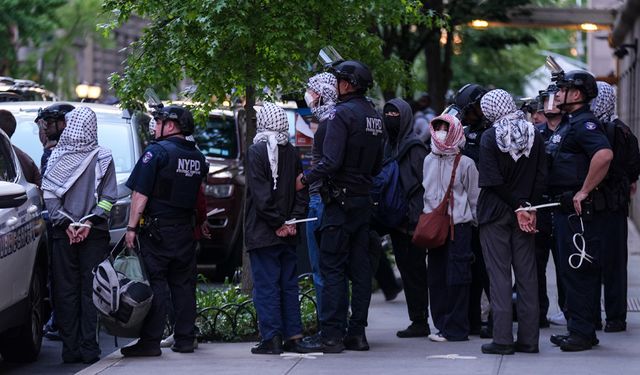 Columbia Üniversitesi'nde Filistin protestosuna katılan 65 öğrenciye ceza