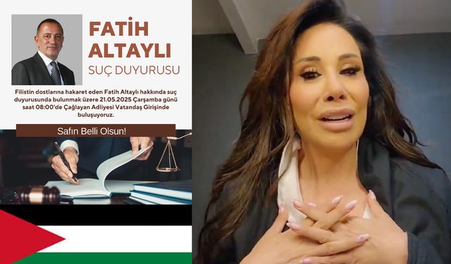 Filistin destekçilerine hakaret eden Fatih Altaylı’ya suç duyurusu: Gelir Gazze’ye gidecek