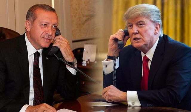 Erdoğan, Trump ile Orta Doğu'da yaşananları görüştü