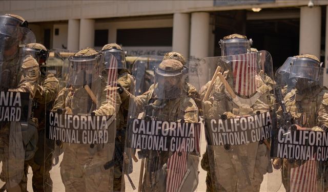 Los Angeles'a giden askerlerin maliyeti 134 milyon dolar