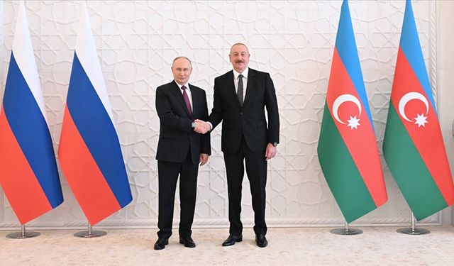 Aliyev'den Putin'e taziye mesajı