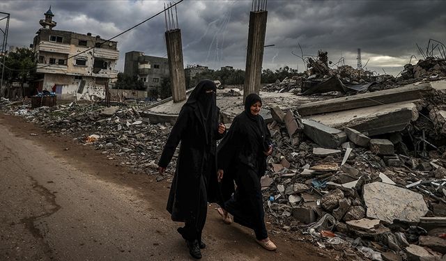 BM: Gazze'de yerinden edilenlerin sayısı 796 binin üzerine çıktı