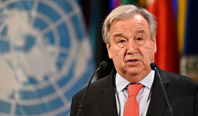 Guterres: Gazze'de yaşanan kıtlık 'insan yapımı bir felaket'