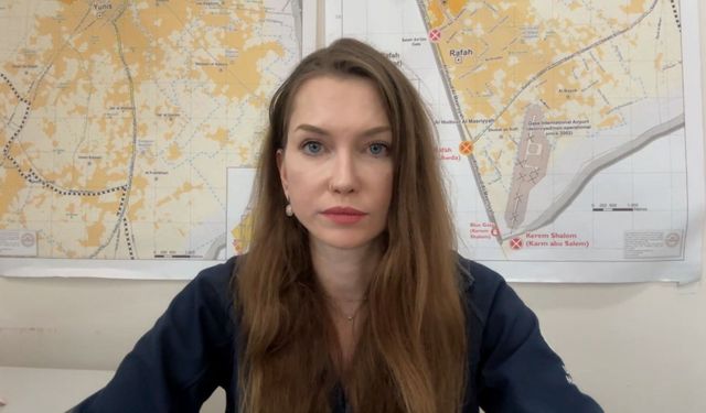 Olga Cherevko: Nasır Hastanesi'nin hedef alınması 'korkunç'