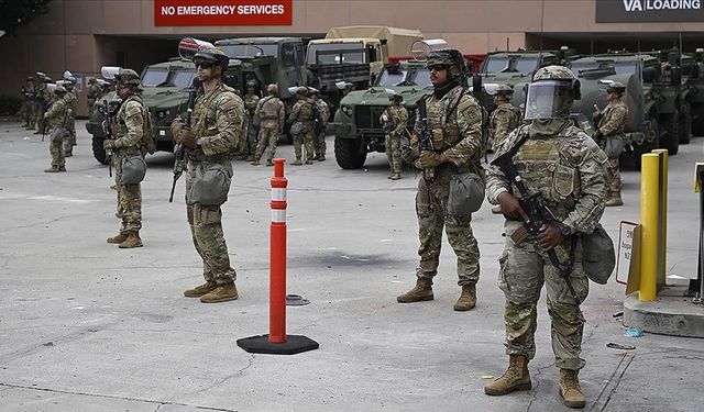 Pentagon: 800 Ulusal Muhafız görev yerlerine yerleşti
