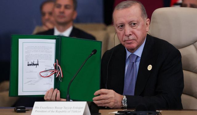 Erdoğan, tarihi Şarm el-Şeyh Anlaşması’nı imzaladı