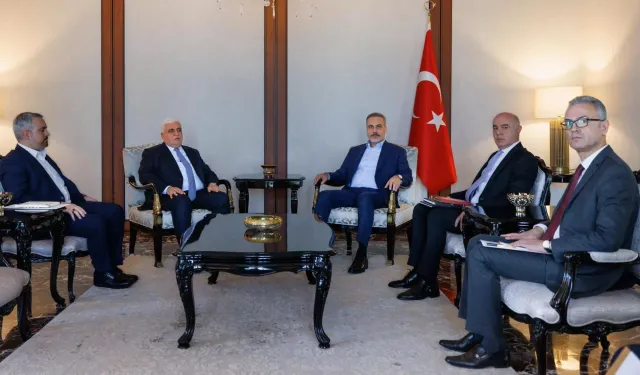 Fidan, Haşdi Şabi komisyonu başkanı Falih el-Feyyad’la görüştü