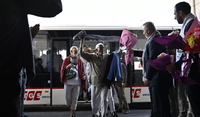 Sumud Filosu aktivistleri taburcu edildi