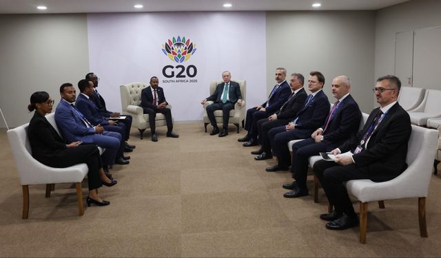 Erdoğan, G20 Zirvesi'nde yoğun diplomasi trafiği yürüttü