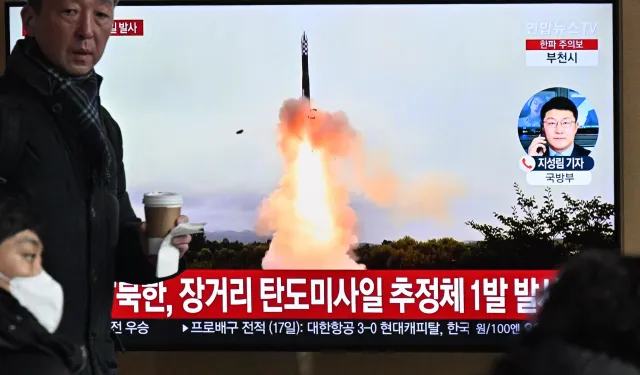 Kuzey Kore yeni balistik füze denemesi gerçekleştirdi