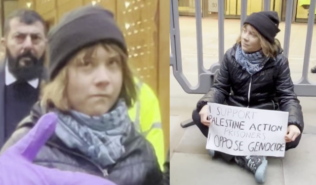 Thunberg, Gazze'ye destek verdiği için gözaltına alındı