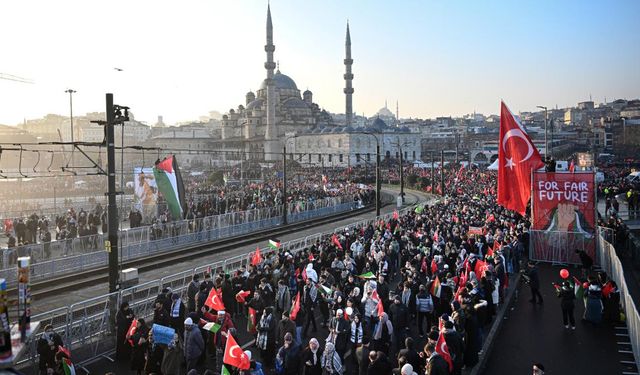 İstanbul 1 Ocak'ta 'Gazze' için kıyama kalkıyor