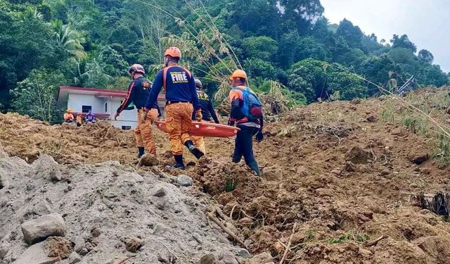 Filipinler'de heyelan felaketi: Can kaybı 35'e çıktı