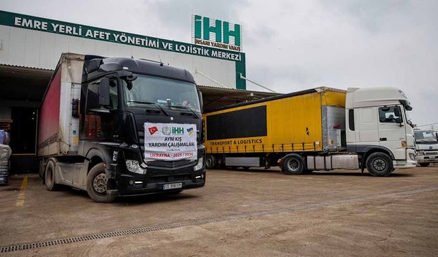 İHH’dan Ukrayna’ya Kış Desteği: 4 Tır Yardım Bölgeye Ulaştı