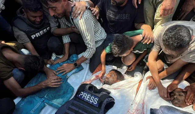Gazze'de 2025'te 129 medya çalışanı öldü