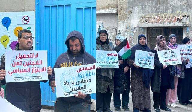 Lübnan'da UNRWA kısıtlamalarına büyük tepki