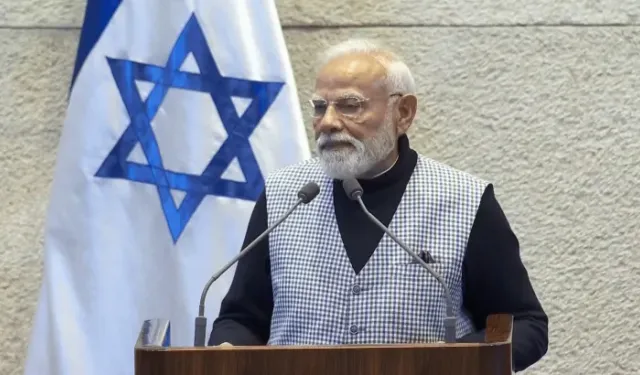 Modi'den tarihi çıkış: İsrail'i tam kanaatle destekliyoruz