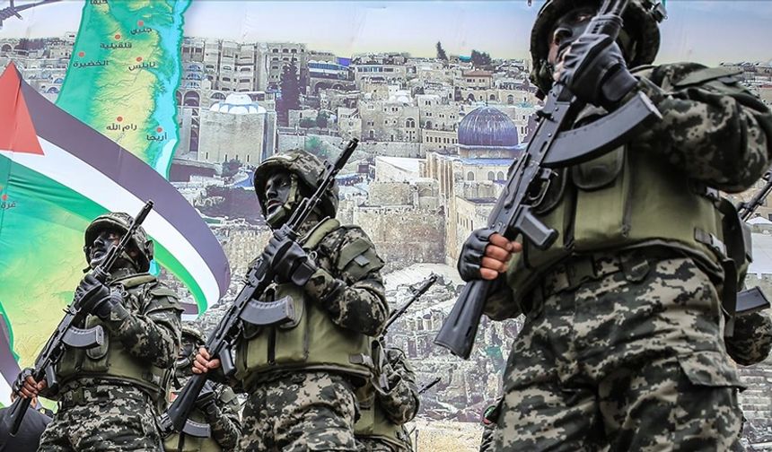 Filistinli gruplar, İsrail güçlerini hedef aldı