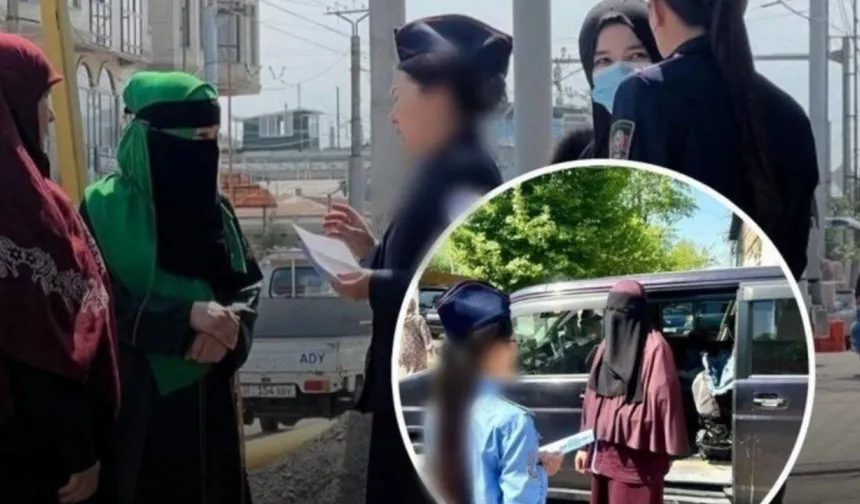 Kırgızistan’da peçe yasağı: 300 kadına müdahale