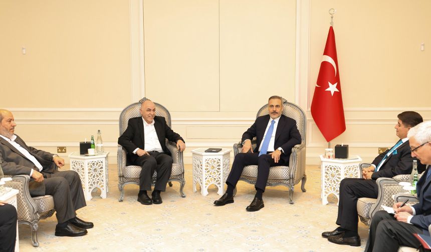 Hakan Fidan, Hamas ile Katar'da görüştü