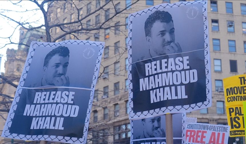 ABD'de yargıç, Mahmud Halil'in serbest bırakılması talebini reddetti