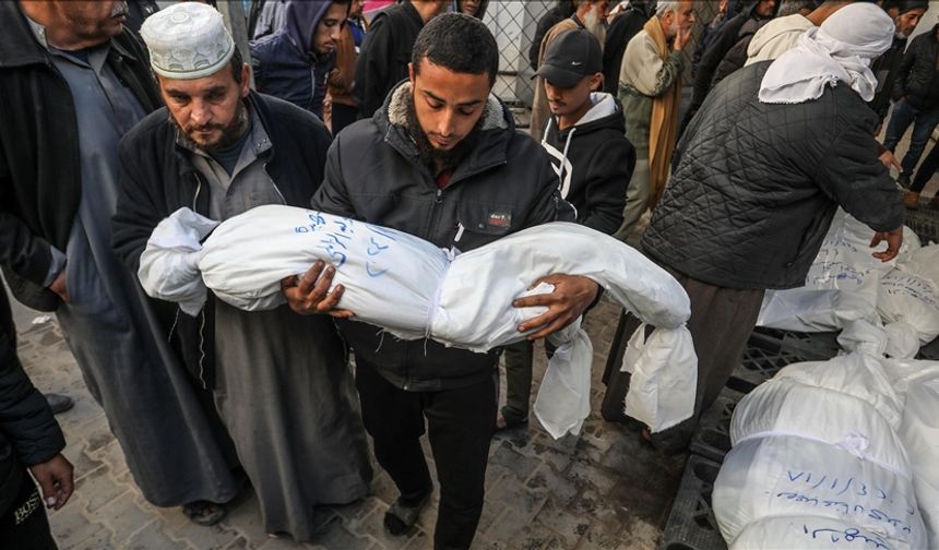 Han Yunus'ta bir şehit, Katar'dan 'Refah' resti