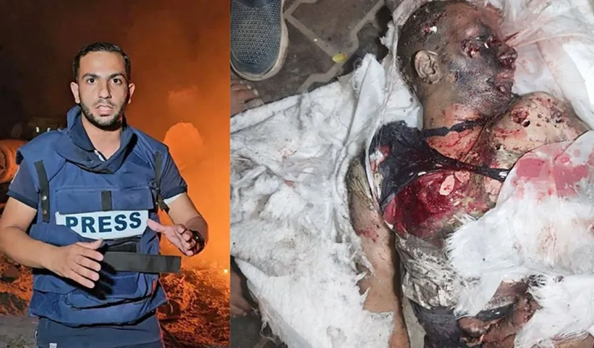 Gazze'nin sesi, gazeteci Enes Şerif şehit oldu
