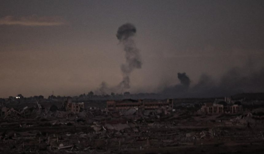 İsrail ordusu ateşkese rağmen Gazze'nin dört bir yanına saldırdı