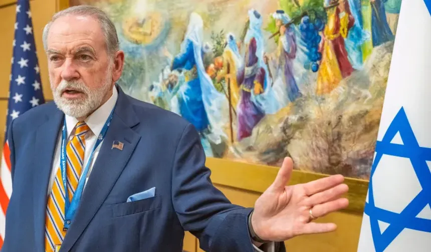 ABD elçisinden skandal harita: Nil'den Fırat'a İsrail