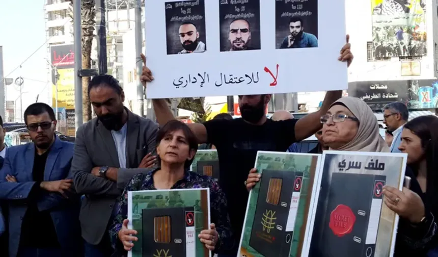 Adalah raporu: İsrail'de idari tutuklama tırmanıyor