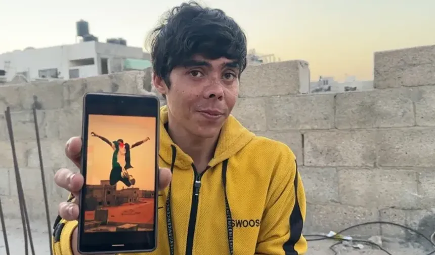 Gazze'li parkur sporcusunun yarım kalan hayali