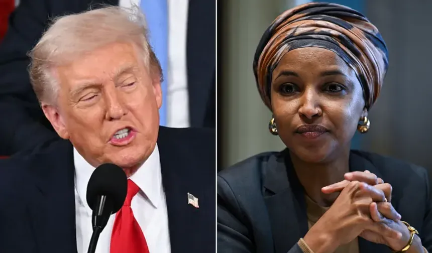 Kongre'de 'Yalancı' sesleri: Trump ve Ilhan Omar kapıştı